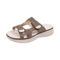 thumbnail image 3 of Norvail Womens Orthopedic Arch Support Open Toe Sandals, Wide Foot Sandals for Women Dressy, Non Slip Comfortable Walking Slippers for Summer Beach Vacation, 3 of 8