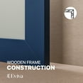 thumbnail image 4 of EVIVA Acclaim 60X30 Transitional Blue Bathroom Mirror, 4 of 7