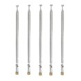 thumbnail image 4 of 5PCS 4 Section Telescopic Antenna Radio Antenna for Radio TV Length 60cm, 4 of 6