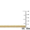 thumbnail image 2 of Dimaya Fine Jewelry 14k Yellow Gold 3.3-mm Miami Cuban Chain, 2 of 3