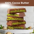 thumbnail image 3 of Luxury Dubai-Style Chocolate Bar 200g, Rich & Exotic Gourmet Milk Chocolate, with Pistachio Butter Cream & Shredded Knafeh Crunchy Kadayif (Kataifi), Premium Gift or Personal Indulgence 7.05 Oz, 3 of 7