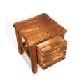 thumbnail image 7 of StoneCreek Stool with Storage Drawer, Solid Wood Storage Stool with Rounded Edges, Built-in Storage Drawer, Ideal for Living Room, Bedroom, or Entryway, No Assembly Needed, 7 of 7
