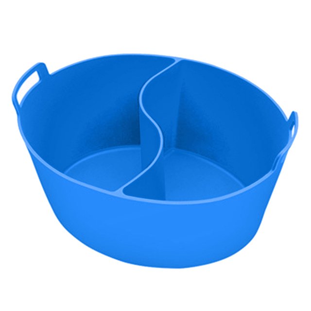 CSChome Silicone Liner For Slow Cooker Leakproof Silicone Slow Cooker Divider Liner 6 8QT Reusable High Temperature Resistant Dishwasher Safe