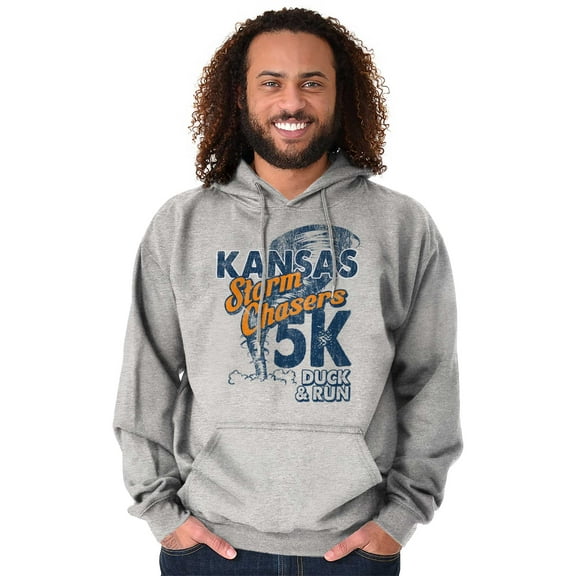 Kansas Storm Chasers Tornado Twister Hoodie Sweatshirt Women Men Brisco Brands S
