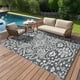 thumbnail image 3 of Alfombra impermeable Garvee Outdoor para patio, 274 x 366 cm, reversible, 3 of 9