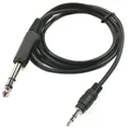thumbnail image 4 of 5Ft 6.35Mm 1/4" To 3.5Mm 1/8" Male Trs Stereo Audio Aux Adapter Conversion Cable, 4 of 5