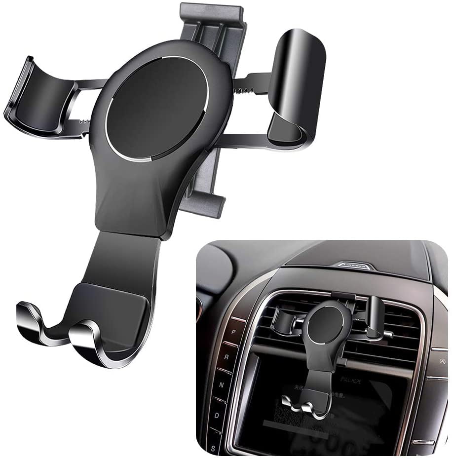 LUNQIN Car Phone Holder for 2019-2020 Lincoln Nautilus SUV Auto Accessories Navigation Bracket Interior Decoration Mobile Cell Phone Mount 