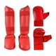 thumbnail image 2 of Equipo de entrenamiento para taekwondo, guantes de boxeo, espinilleras, cómodos guantes para saco de boxeo para principiantes en el ejercicio, Muay Rojo, 2 of 8