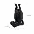 thumbnail image 3 of Hippo Bookends, Resin Animal Book Holder for Bookshelf, Funny Hippopotamus Book End for Home Office Library Shelf Decor, Decorative Book Organizer Gift, 3 of 7