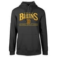 thumbnail image 2 of Men's Levelwear Black Boston Bruins Retro Podium Spellout Pullover Hoodie, 2 of 3
