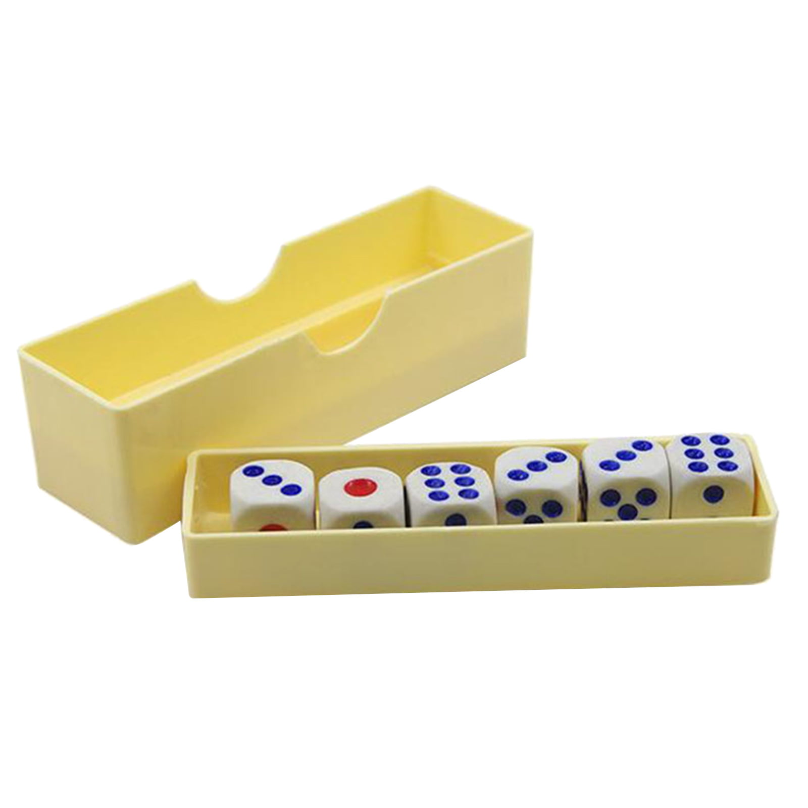 Set of Classical 6 Prediction Flash Dices Changing Dice Effect Magicians Trick 