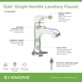 thumbnail image 2 of Symmons SLS5612STNPP Oak 1.0 GPM Single Hole Bathroom Faucet - Nickel, 2 of 5