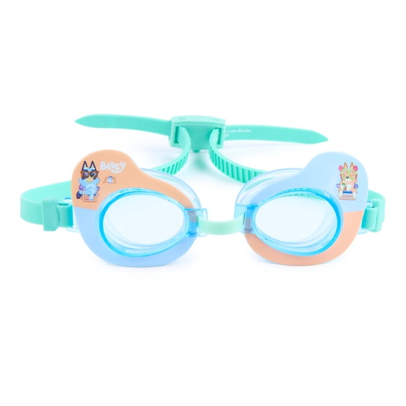 SwimWays Bluey Swim Goggles, Kids Pool, Swimming & Beach Supplies for Outdoor Games, Bluey Water Toys, Pool Accessories for Kids Aged 3 & Up