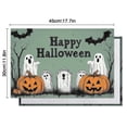 thumbnail image 6 of Happy Halloween Horror Pumpkin Ghost Linen Place Mats Set Of 4 12x18 Inch Halloween Table Mat Heat-Resistant Washable Durable Place Mat for Party Kitchen Dining Home Decoration, 6 of 6