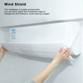 thumbnail image 2 of Air Conditioner Vent Deflector, Angle Adjustable Anti Direct Blowing Wind Guide, Energy Saving Air Deflector For Home Office Use (Hollow Waterproof Surface), 2 of 8