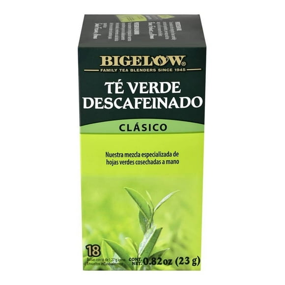 Té Bigelow verde descafeinado 18 sobres 23 g