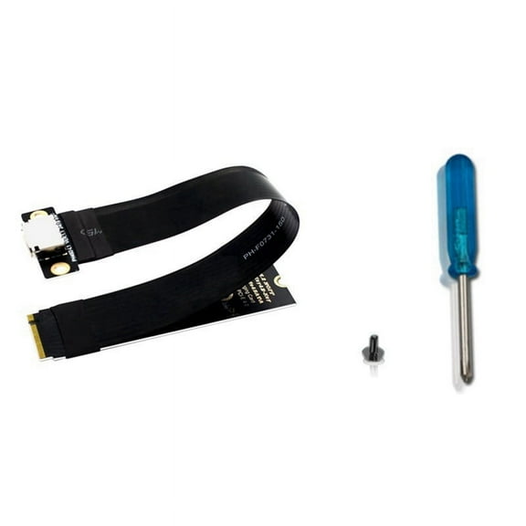 M.2 NVMe PCIE 4.0 to Oculink SFF-8611 SFF-8612 Female Adapter Cable Laptop External Graphics Card Extension Cable