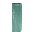 thumbnail image 4 of Riforla Women's Sequin Skirt Fashion Wrap Skirt Skirts for Women Light Green XL, 4 of 5