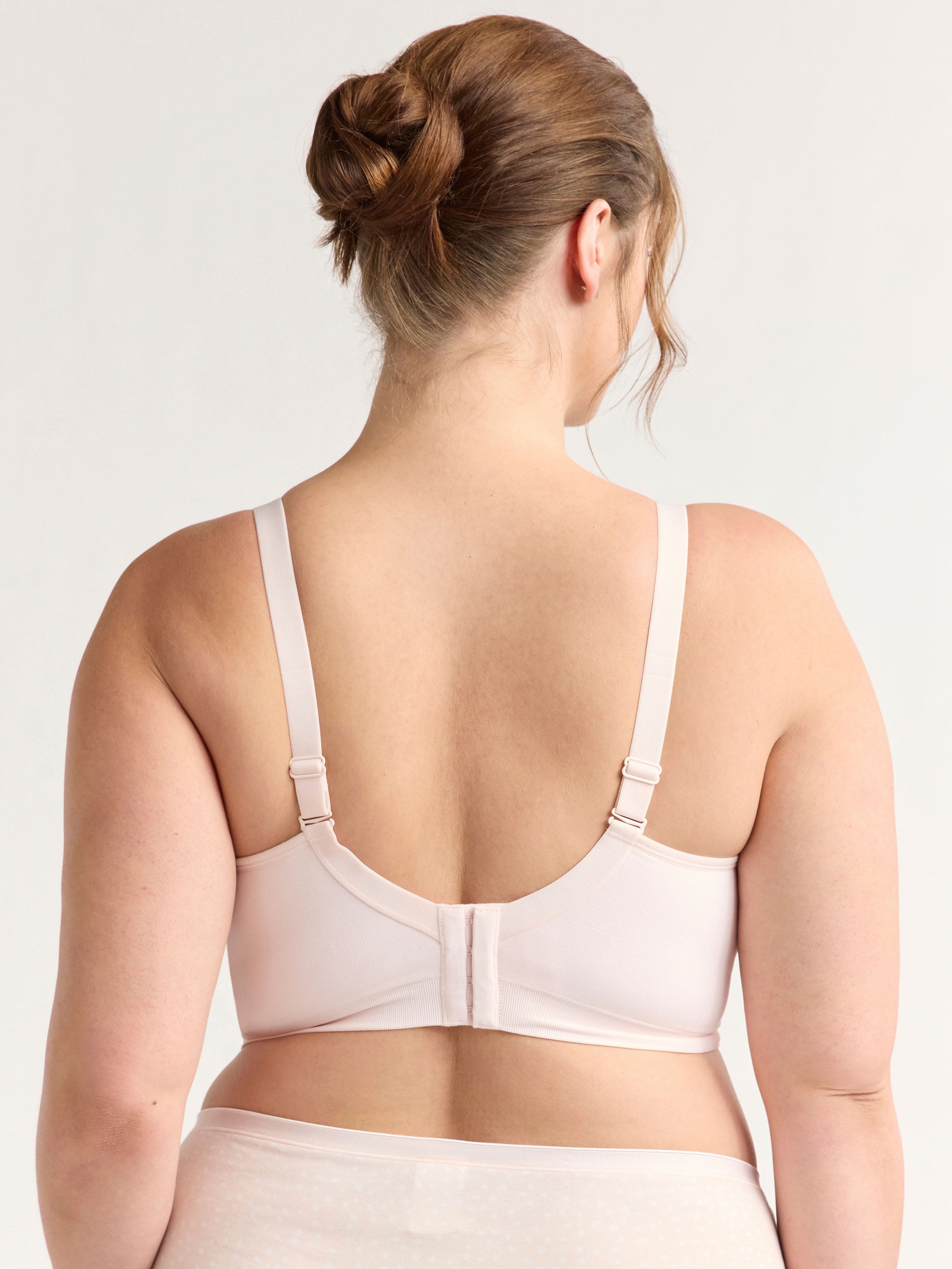 Joyspun Women's & Women's Plus Seamless Scoop Bralette, Sizes 1X-4X