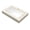 Roma Travertine-Pattern Top+1 Faucet Hole, variant on Wohh 30" Bathroom Vanity Top with Undermount Ceramic Basin, Carrara White Sintered Stone Countertop with 3 Faucet Hole, Thickened Vanity Counter Top (No Cabinet, No Faucet)
