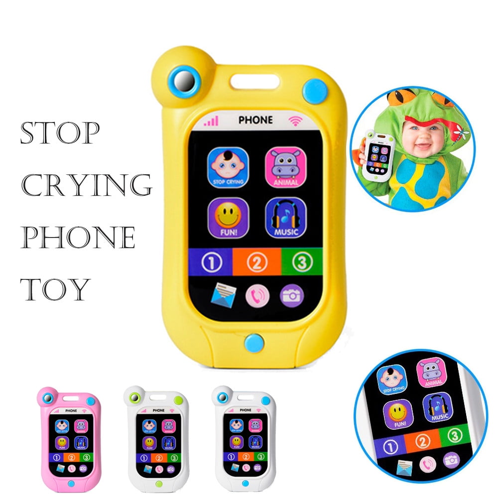 Kids Smart Phone Toy Music Sound Mobile Baby Stop Crying Phone