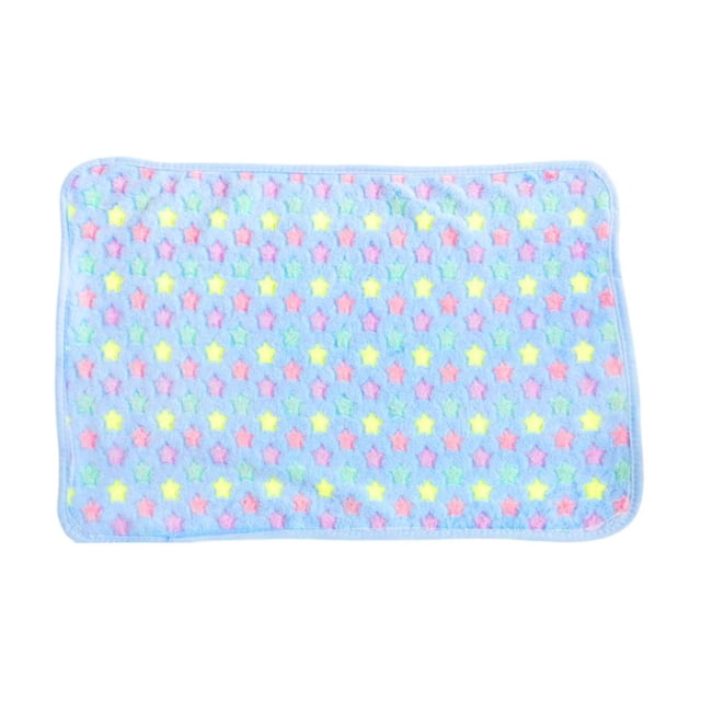 Fleece Blanket for Dogs 30 in x 20 in Washable Soft Polyester Pet Blanket with Pentagram Design