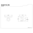 thumbnail image 2 of Kingston Brass Concord Wall Mount Soap Dish, 2 of 2