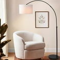 thumbnail image 4 of JONATHAN Y Collier 70" Industrial Vintage Head-and-Height-Adjustable Iron LED Arc Floor Lamp with Smart Bulb, Black, 4 of 7