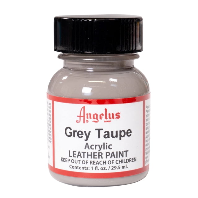Pintura para cuero Angelus Grey Taupe acrílica 29,5 ml