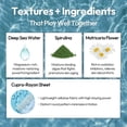 thumbnail image 3 of Mascarilla LAPCOS Aqua Hydrating con agua de mar y plancton, paquete de 5, 3 of 7