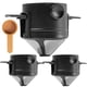 thumbnail image 5 of Filtros de café plegables Embudo de café de goteo de acero inoxidable Goteador de café, 5 of 8