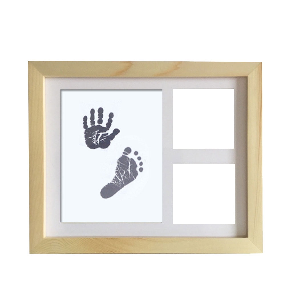 newborn baby hand and footprints