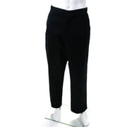 Pre-owned|Giorgio Armani Golf Mens Cotton Mid Rise Straight Leg Pants Navy Blue Size 38