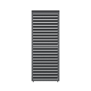 Mirador 10x 10 111S Outdoor Pergola Accessories Aluminum Openable Shutter Wall, Charcoal(Not Pergola)