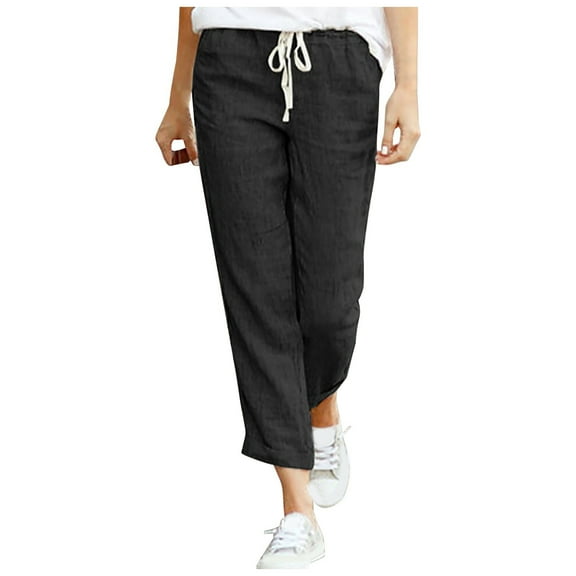 Zuesphe Lounge Pants Women Wide Legged Capri Pants for Women Palazzo Pants for Women Casual Tall Womens Plus Size Cargo Pants Petite Length