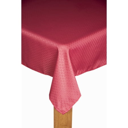 

Chelton Honeycomb 60 x84 100% Polyester Tablecloth in Merlot