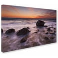 thumbnail image 2 of Trademark Fine Art 'Silky Water Rocks' Canvas Art by Michael Blanchette Photography, 2 of 3