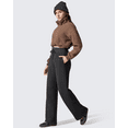 thumbnail image 4 of G4Free Flurrylux Women's Fleece Lined Wide Leg Sweatpants Drawstring Cotton Thermal Lounge Pants, 4 of 7