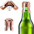 thumbnail image 5 of Advancent Tapas de botellas de champán, herramientas de sellado de bebidas, Bar en casa, restaurante, tapones reutilizables para botellas de Kits de equipo de elaboración de vino, 5 of 5