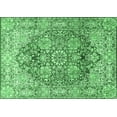 thumbnail image 1 of Ahgly Company Indoor Rectangle Persian Emerald Green Traditional Area Rugs, 5' x 7', 1 of 4