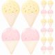 thumbnail image 1 of wonima02 16pcs Ice Cream Plates Ice Cream Party Decoration Birthday Party Plates Kids Birthday Dish Cake Paper Dessert Cute Party, 1 of 1