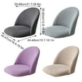thumbnail image 4 of Bearachild Fundas para sillón de amplia aplicación, 2 piezas, diferentes estilos de muebles, funda para silla de comedor de ajuste Universal Decoración del hogar Gris plateado, 4 of 6