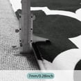 thumbnail image 3 of Lahome 2'x7' Black Runner Rug - Machine Washable Non-Slip Carpet for Hallway, Low Pile Distressed Mat for Entryway,High Traffic Areas, 3 of 7