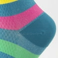 thumbnail image 6 of LYMAYTER 1PC Women Compression Socks Colorful Striped Athletic Support Knit for Long Socks S-XL, 6 of 7
