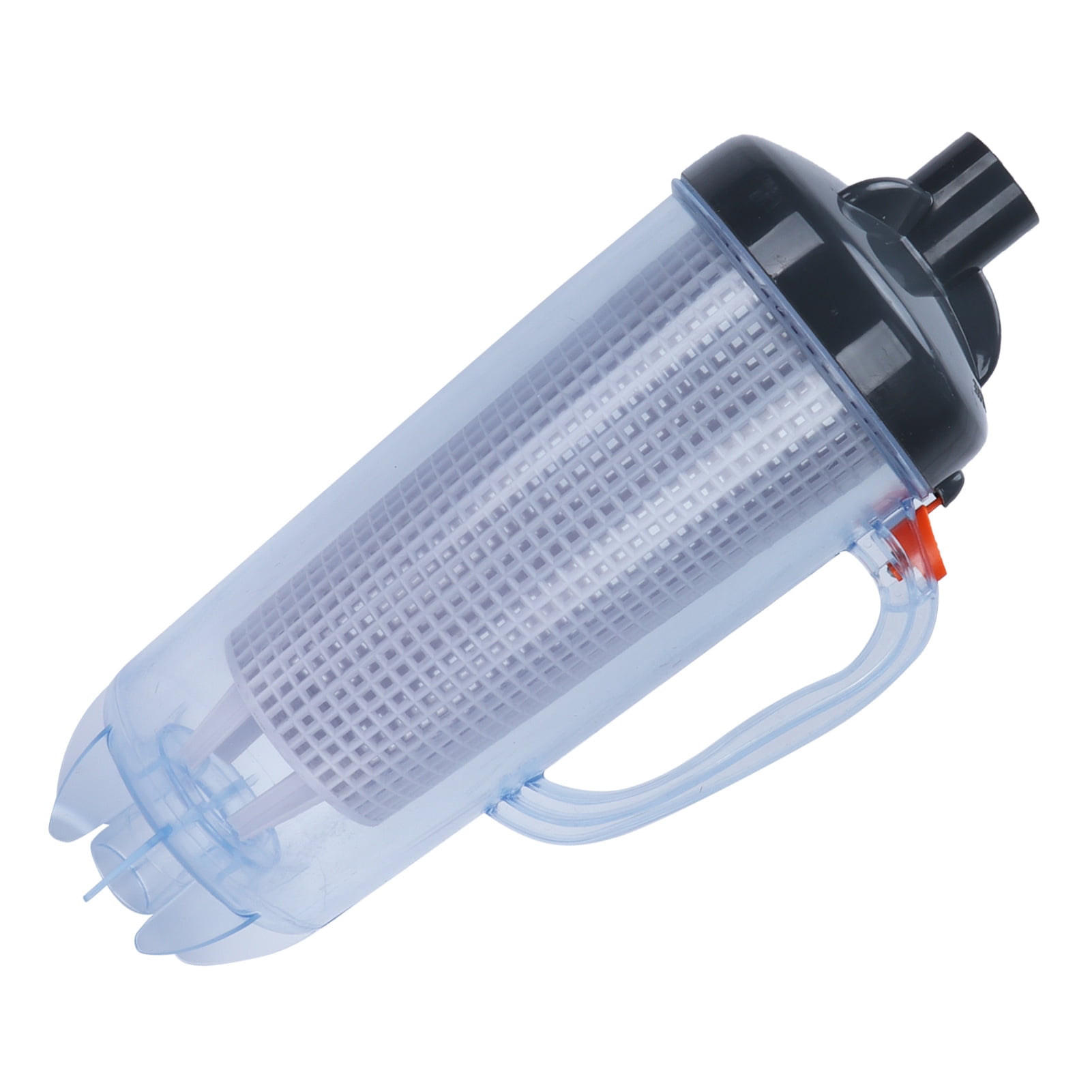 Henmomu In‑Line Leaf Canister With Basket Automatic Vacuum Suction