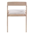 thumbnail image 4 of MOE'S Home Fauteuil PADMA Chêne Gris Clair, 4 of 5
