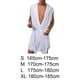 thumbnail image 3 of Minnieouse Albornoz sedoso para hombre, pijama con capucha, ropa de dormir, sin mangas, trajes de baño finos Sombreros Blanco METRO, 3 of 5