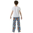 thumbnail image 5 of FORMRS Kids Pajama Pants with Pockets Size 11-12Y Boys Lounge Sleep Bottoms, Modern Color Circle, 5 of 8