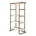 CosmoLiving by Cosmopolitan Camila 5 Shelf Bookcase, White - image 13 of 17