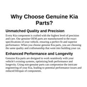 Kia Genuine Filter Assembly Replacement Part, 8oz